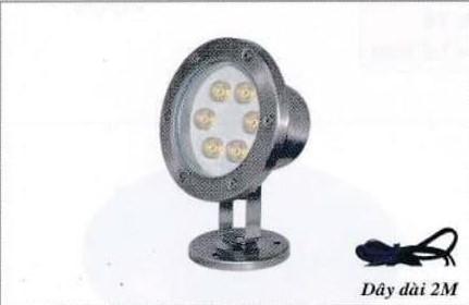 HB 6W - Đèn pha LED  đặt dưới nước/ trên bờ 6W - ánh sáng vàng