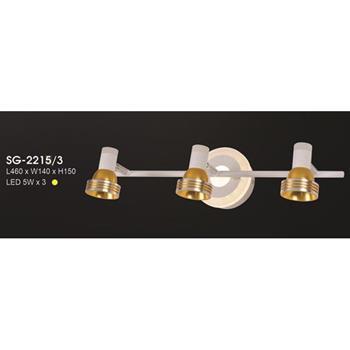 HF-SG 2215/3: LED 15W ÁS  vàng - KT: L460*W140*H150mm