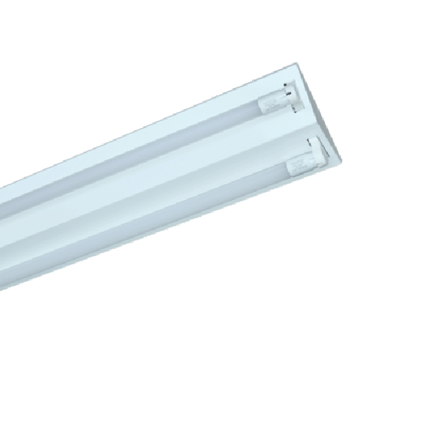 LTK209: Đèn công nghiệp máng đèn chữ V 2 bóng Tuýp LED 9W - KT: L630mm x W160mm x H73mm - 1 chế độ ánh sáng ( trắng/vàng)