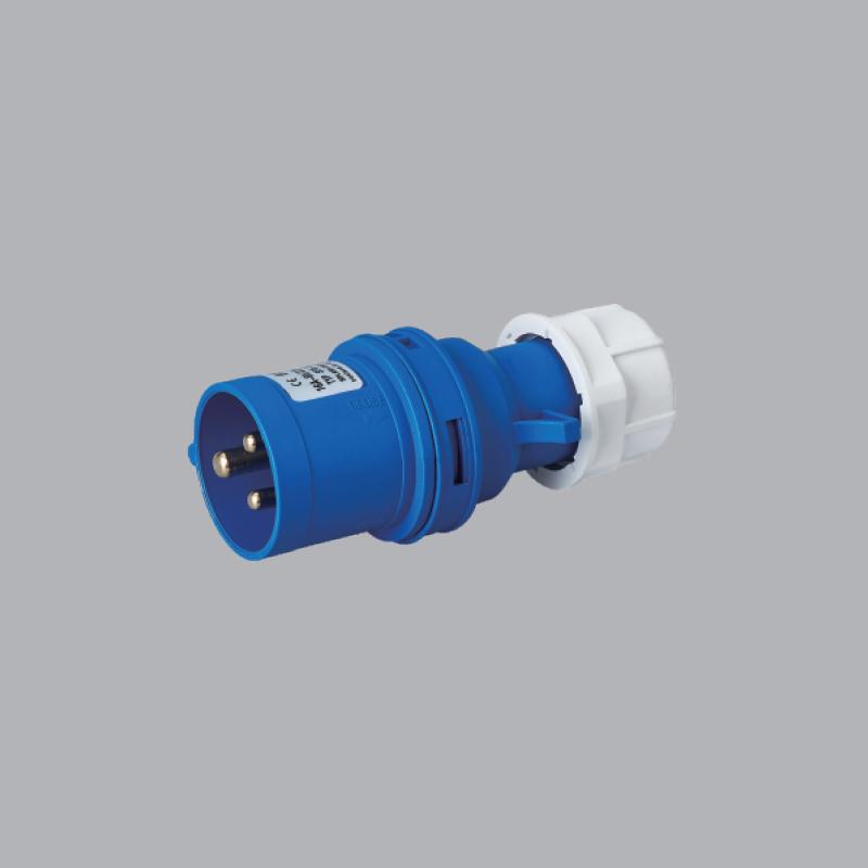 MPN - 013:  phích cắm 16A, 240V, 2P+E - IP 44 - MPE