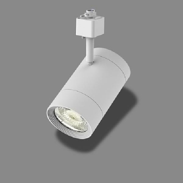 NTR146W: Đèn LED rọi ray chiếu điểm 14W vỏ trắng - KT: Ø85mm x H134mm - Ánh sáng trắng 6500K