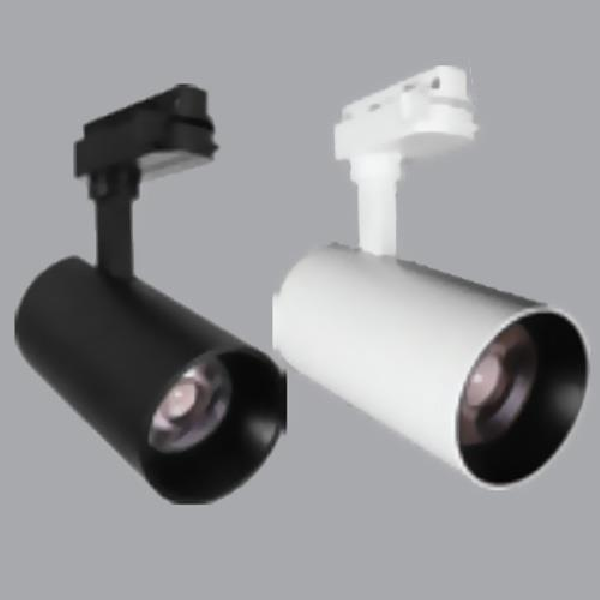 NTRE305(B/W):  Đèn LED rọi ray chiếu điểm 30W ( vỏ đen/ vỏ trắng )- KT: Ø80mm  x  H150mm - Ánh sáng trắng