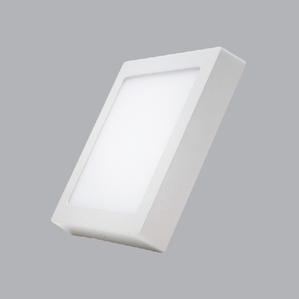 SSPL - 6/3C: Đèn LED ốp nổi vuông 6W đổi màu - KT: 120mm x120mm x H32mm - Ánh sáng đổi 3 màu trắng/vàng/trung tính