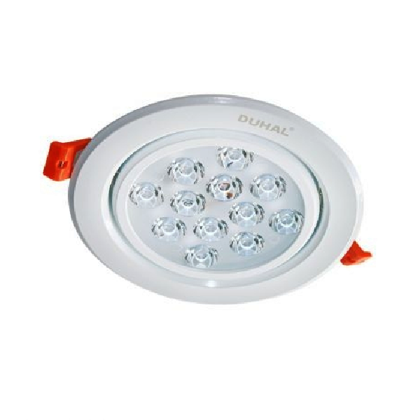 SDFN215: Đèn LED âm trần chiếu điểm 15W - KT: Ø 155mm x H46mm -  Lổ khoét: Ø135mm - Ánh sáng  vàng/trắng