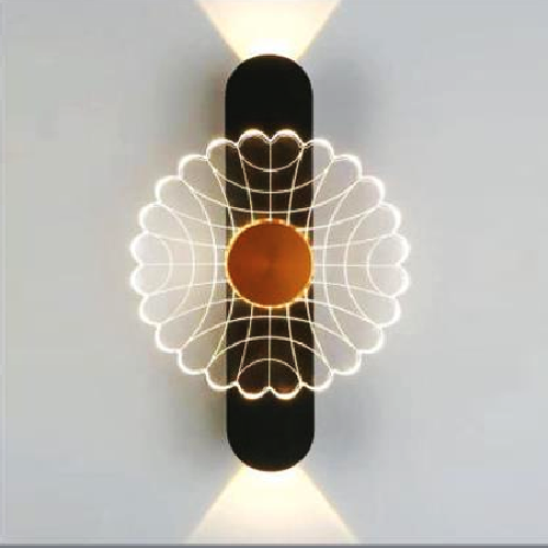 SN - V 8450: Đèn gắn tường LED - KT: Ø200mm x H300mm -  Đèn LED 100 W ánh sáng vàng