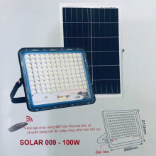 Solar 009 -100W - Đèn pha LED năng lượng mặt trời 100W - ANFACO