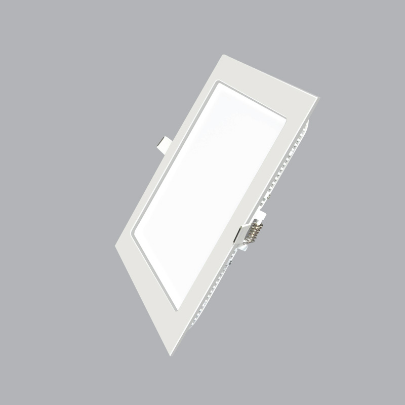 SPL- 6: Đèn LED âm trần vuông 6W - KT: 120x120mm x H22mm - Lổ khoét: 105mm x 105mm - Ánh sáng trắng/vàng