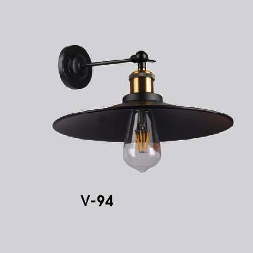 VE - V - 94: Đèn gắn tường - KT: Ø300mm - Bóng đèn chân E27 x 1 bóng