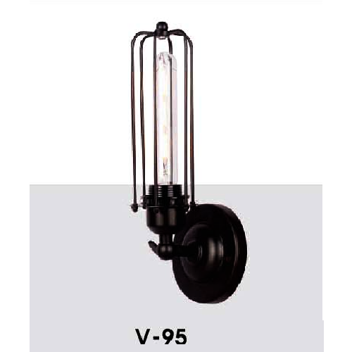 VE - V - 95: Đèn gắn tường  - KT:  H330mm - Bóng đèn E27 x 1 bóng