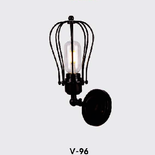 VE - V - 96: Đèn gắn tường - KT: H 220mm - Bóng đèn chân E27 x 1 bóng