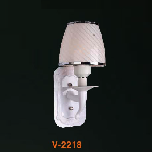 VE - V - 2218: Đèn gắn tường đơn - KT: L100mm x H370mm - Bóng đèn E27 x 1
