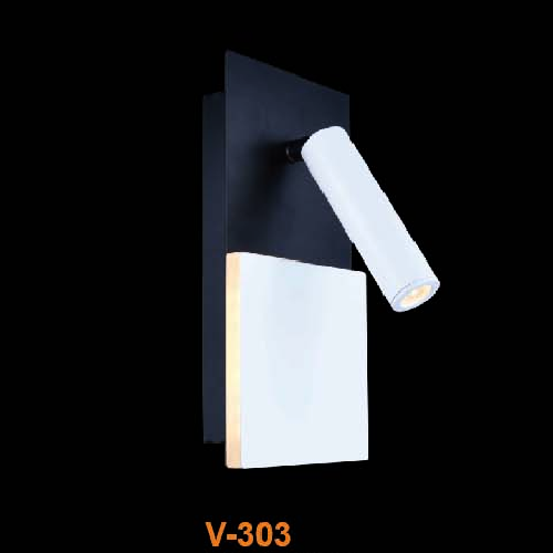 VE - V - 303: Đèn gắn tường LED - KT: L150mm x H150mm - Đèn LED