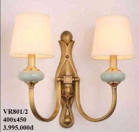 VIR - VR801/2: Đèn tường 2 bóng , KT: 400*450mm