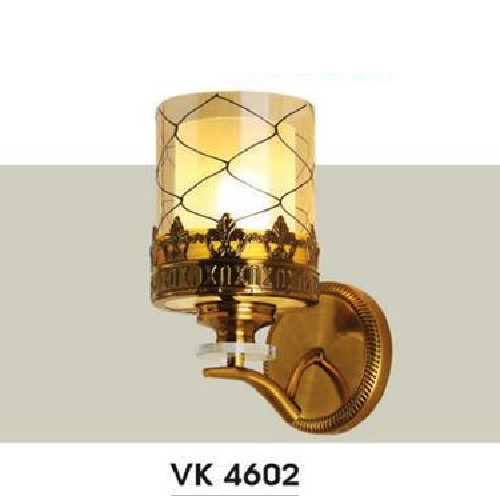 HF - VK 4602: Đèn gắn tường đơn - KT: L125mm x W200mm x H240mm - Bóng đèn E27 x 1