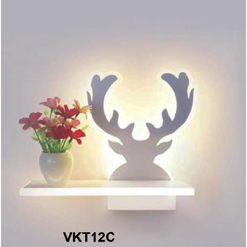 35 - VKT12C: Đèn gắn tường LED - KT: L260mm x H200mm - Đèn LED đổi 3 màu