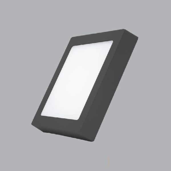 SSPLB - 18/3C: Đèn LED ốp nổi vuông 18W viền đen đổi màu
