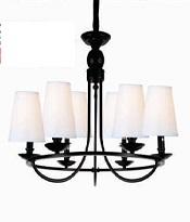 Well - C 8280/6: Đèn chùm 6 tay, KT: Ø 700mm*H550mm