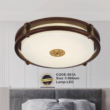 CODE: 001A: Đèn áp trần  LED - KT: Ø560mm - Đèn LED ánh sáng đổi 3 màu