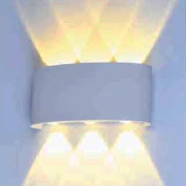 VE - VNT - 020/6A: Đèn gắn tường LED - KT: L170mm x W45mm x H80mm - Đèn LED 6W