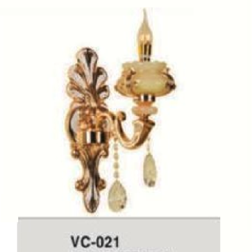 E - V - 021: Đèn gắn tường 1 bóng - KT: L200mm x H350mm - Đèn nến E14 x 1 bóng