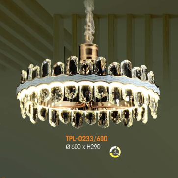 VE - TPL - 0233/600: Đèn thả Phale - KT: Ø600 x H290mm - Đèn LED đổi 3 màu