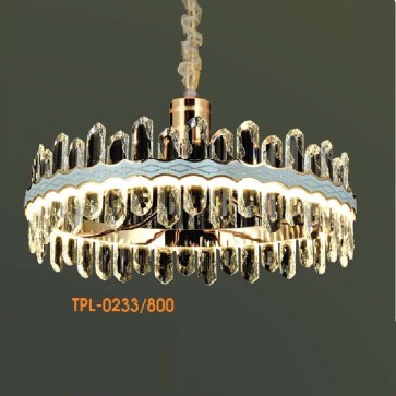 VER - TPL - 0233/800:  Đèn thả Phale - KT: Ø800mm x H300mm - Đèn LED đổi 3 màu