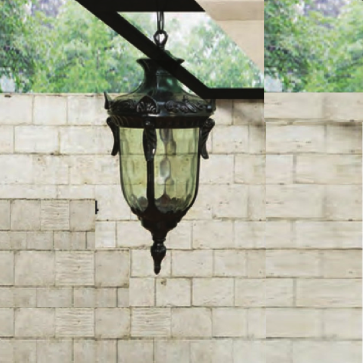 TCT - HSL ( S) - 04: Đèn thả đơn - KT: Ø170mm - Đèn chân E27 x 1 bóng