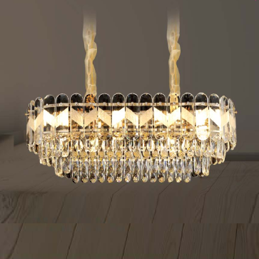 VER - TPL - 0470C: Đèn thả Phale  ngang - KT: L850mm x W350mm x H300mm - Đèn chân E14 x 12 bóng