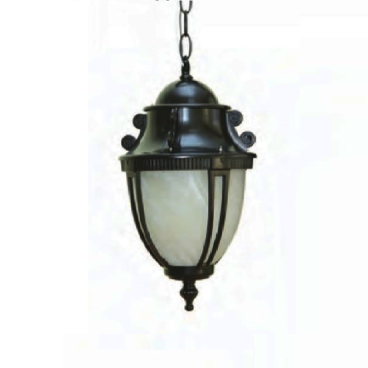 TCT - HSL(M) - 06: Đèn thả đơn - KT: Ø200mm - Đèn chân E27 x 1 bóng