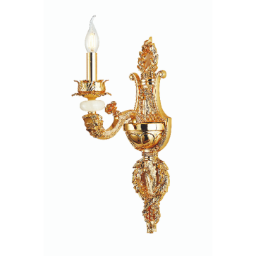 LH - GTCNQT - 07: Đèn tường nến đơn - KT: W200mm x H250mm - Đèn nến E14 x 1 bóng