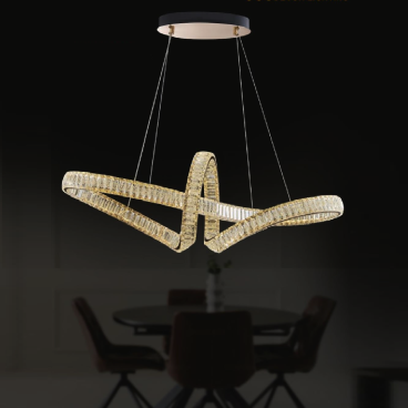 35-THD077: Đèn thả Phale LED - KT: L1000mm - Đèn LED đổi 3 màu