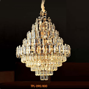 VE - TPL -  090/800: Đèn thả Phale - KT: Ø800mm x H1200mm - Đèn chân E14 x 33 bóng