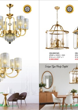 CATALOGUE ĐÈN ANDORA 2026 ( Chiếc khấu từ 50%-55%)