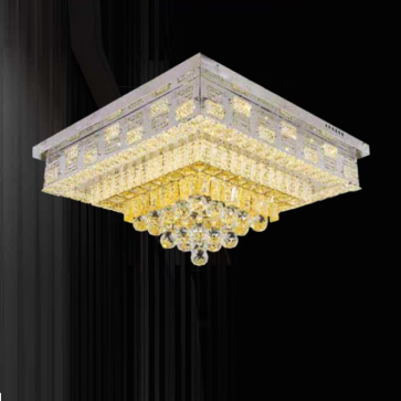 MO - 1167-21: Đèn áp trần LED Phale - KT: L600mm x W600mm x H300mm - Đèn LED đổi 3 màu