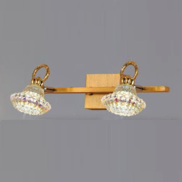SN - ST 1252/2: Đèn rọi tranh/gương đôi - KT: L320mm x H160mm - Đèn LED 5W x 2 ánh sáng vàng 4000K
