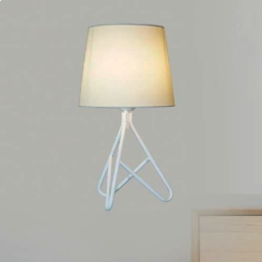 35 - DB13 TRẮNG: Đèn đặt tủ đầu giường/ đặt bàn - KT: L230mm x H500mm - Bóng đèn E27 x 1 bóng