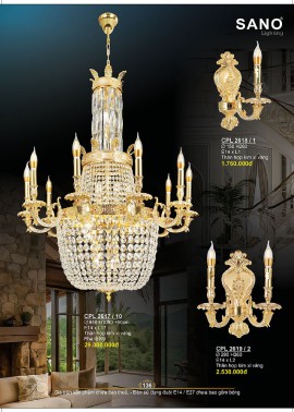 CATALOGUE ĐÈN SANO 2026-2027 ( Chiếc khấu từ 55%-58%)