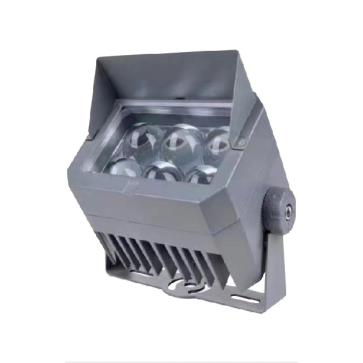 E - FNT- 14: Đèn pha ngoài trời 18W - KT: L125mm x W85mm x H120mm - Ánh sáng trắng/vàng