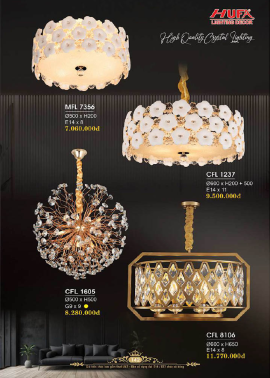 CATALOGUE ĐÈN HUFA ( CK TỪ 55%-65%)