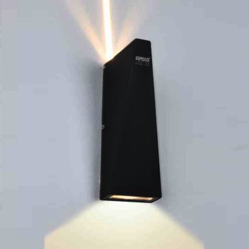 EU - CN - 148: Đèn gắn tường LED - KT: L85mm x W90mm x H210mm - Đèn LED COB Cree 3W x 2 ánh sáng vàng