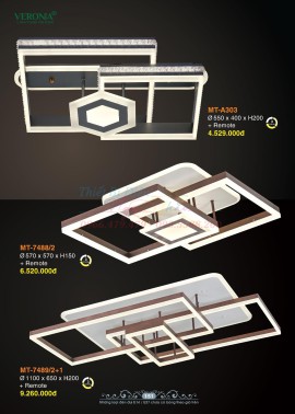 CATALOGUE ĐÈN VERONA 2026 ( CK từ 50%-60%)