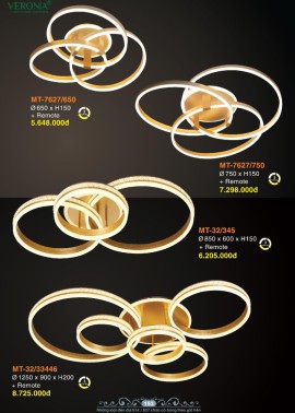 CATALOGUE ĐÈN VERONA 2026 ( CK từ 50%-60%)