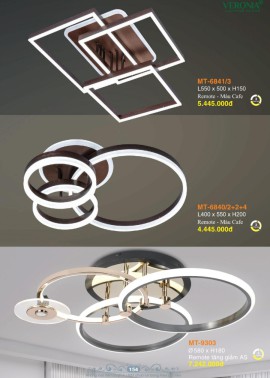 CATALOGUE ĐÈN VERONA 2026 ( CK từ 50%-60%)