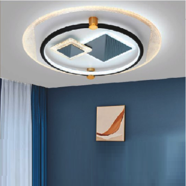 VE - MT - 1556/3: Đèn ốp trần LED - KT: Ø500mm x H100mm - Đèn LED đổi 3 màu - Remote