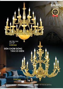CATALOGUE ĐÈN SANO 2026-2027 ( Chiếc khấu từ 55%-58%)