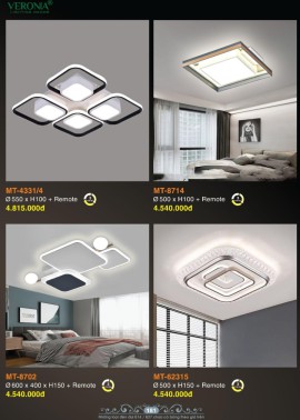 CATALOGUE ĐÈN VERONA 2026 ( CK từ 50%-60%)