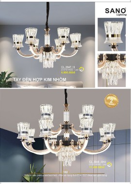 CATALOGUE ĐÈN SANO 2026-2027 ( Chiếc khấu từ 55%-58%)
