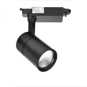 FR-186: Đèn rọi ray LED COB 12W - KT: Ø60mm x90mm x H180mm - 1 chế độ ánh sáng (trắng/vàng)