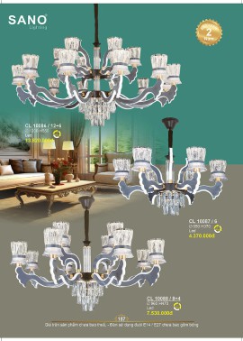 CATALOGUE ĐÈN SANO 2026-2027 ( Chiếc khấu từ 55%-58%)