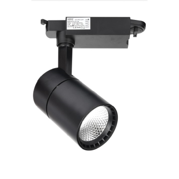 FR-188: Đèn rọi ray LED COB 30W - KT: Ø95mm x 150mm x H230mm - 1 chế độ ánh sáng (trắng/vàng)